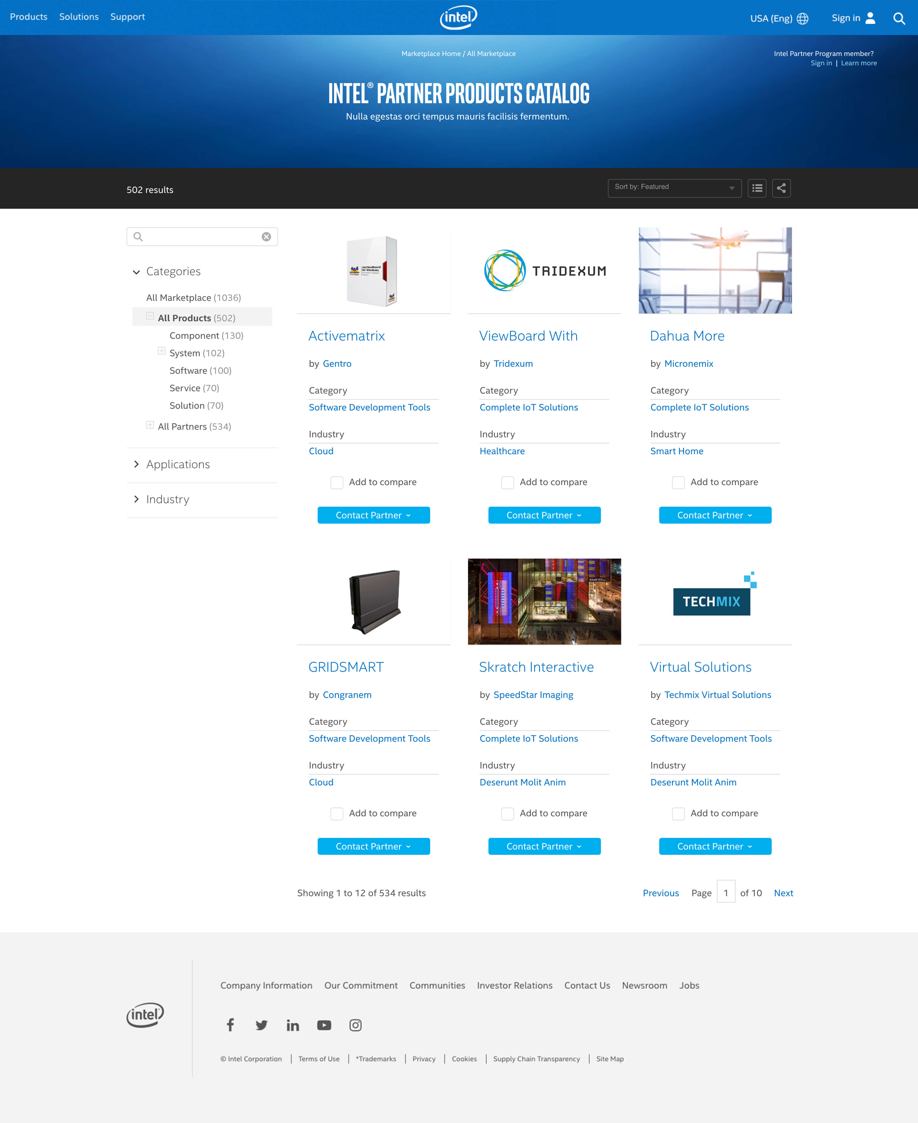 Offerings Catalog